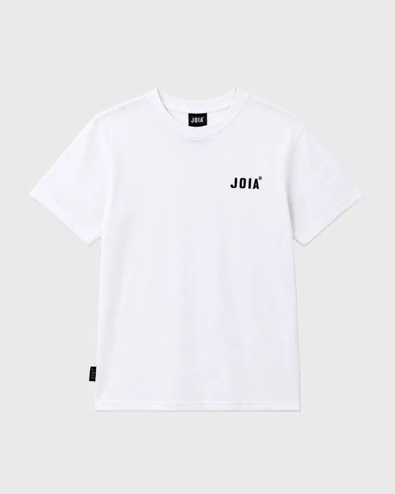 Polera Logo Chico Blanco
