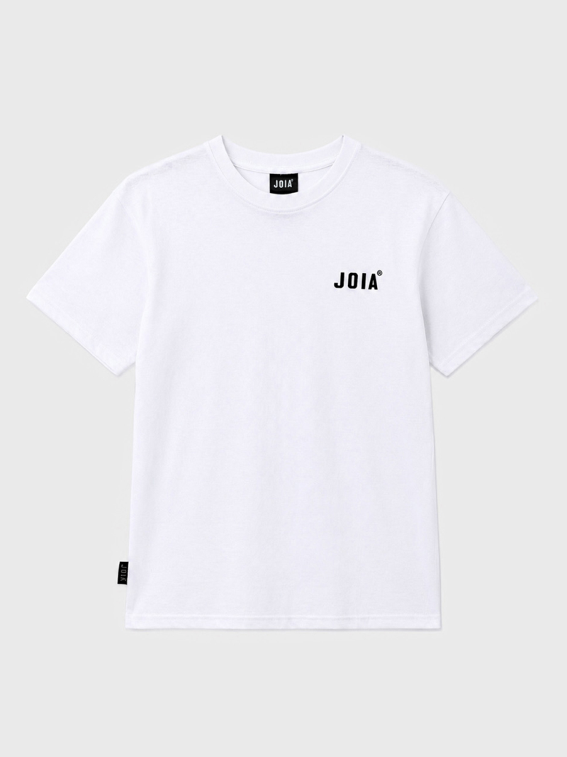 Polera Logo Chico Blanco