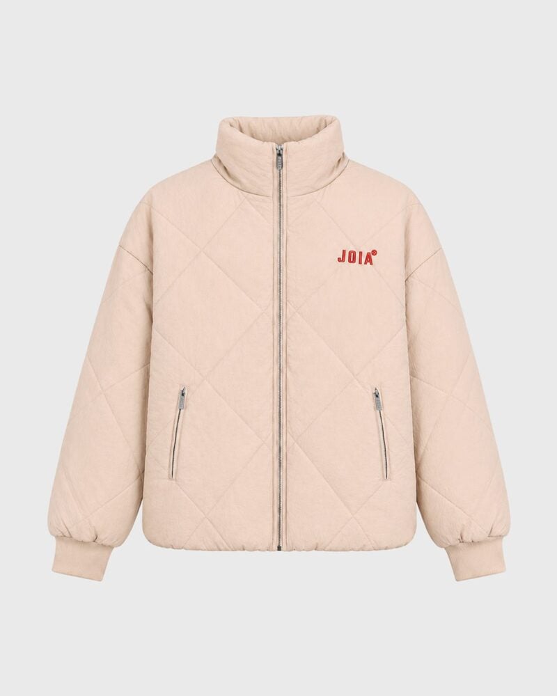 Chaqueta Puffer Beige