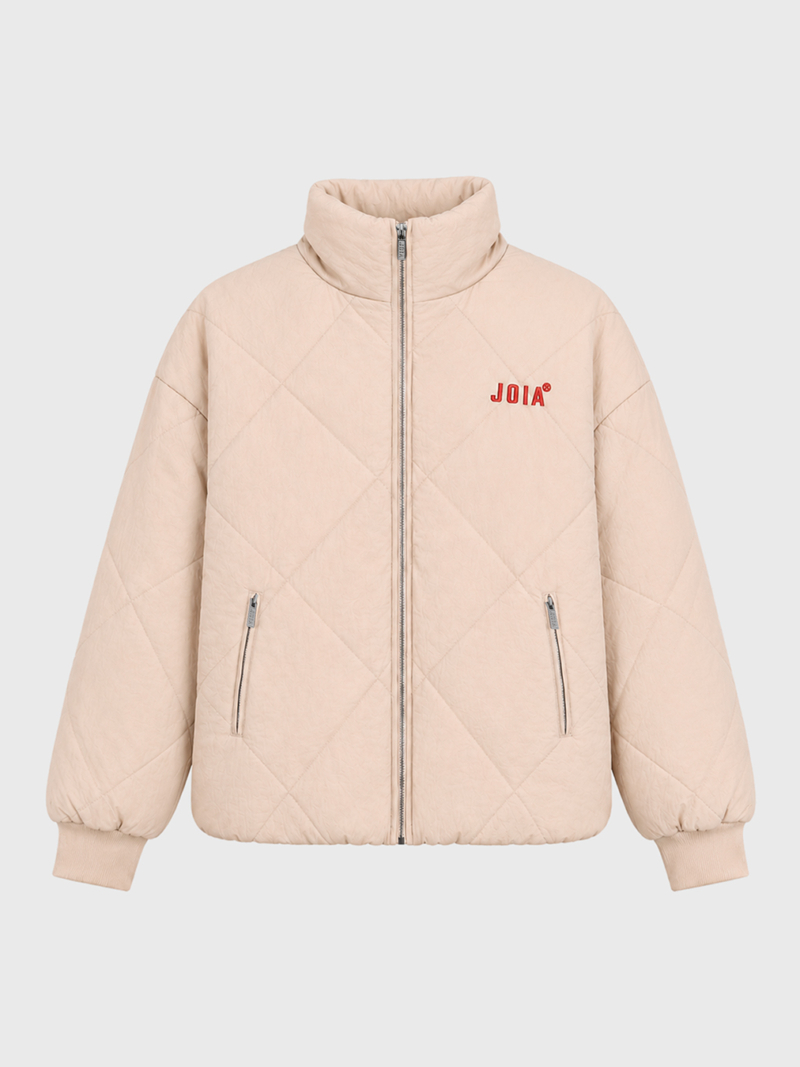 Chaqueta Puffer Beige